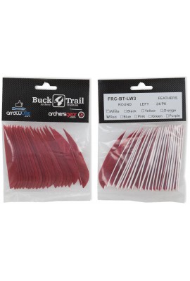 BUCK TRAIL PAQUET (x24) DE PLUMES PARA 3"