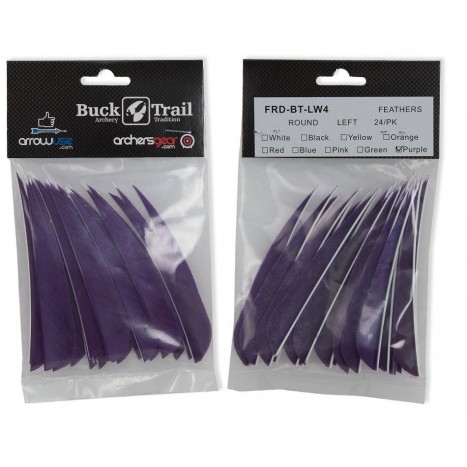 BUCK TRAIL PAQUET (x24) PLUMES PARA 4"