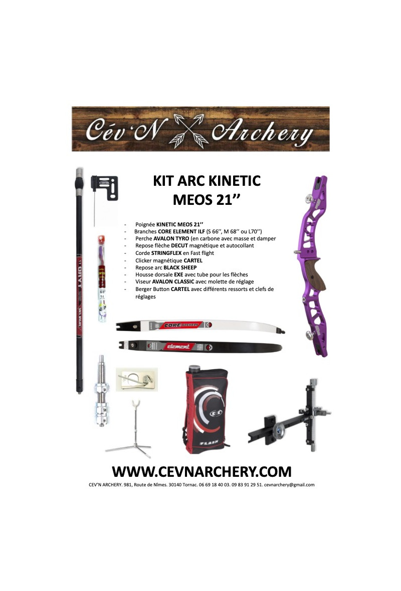 KIT ARC DÉBUTANT CEV'N ARCHERY