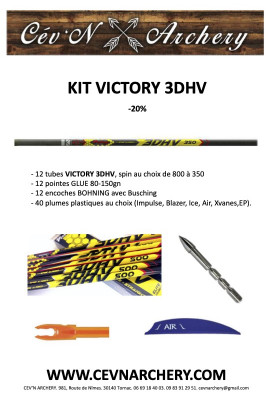 KIT FLÈCHES VICTORY 3DHV